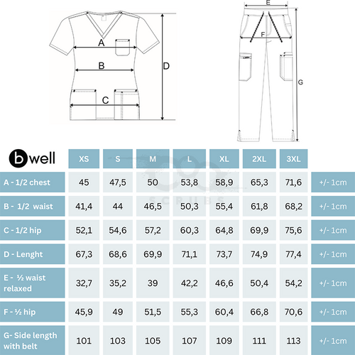 Zestaw medyczny damski B-Well BELLA